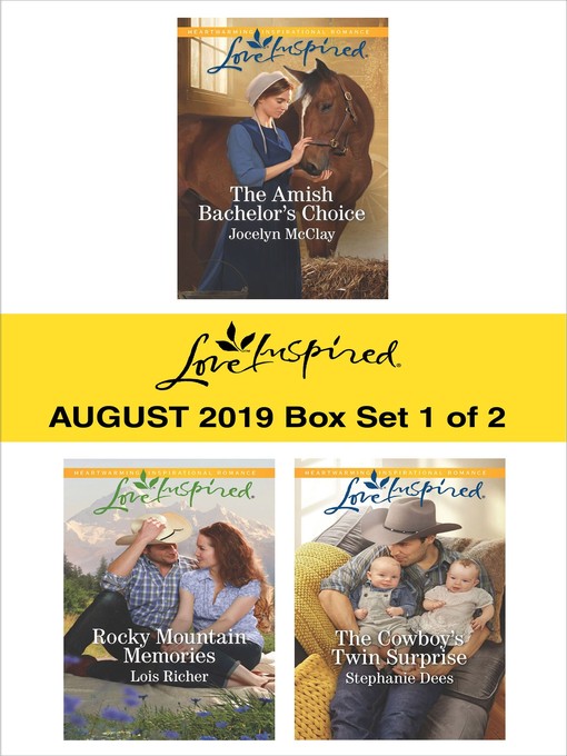 Title details for Harlequin Love Inspired August 2019, Box Set 1 of 2 by Jocelyn McClay - Wait list